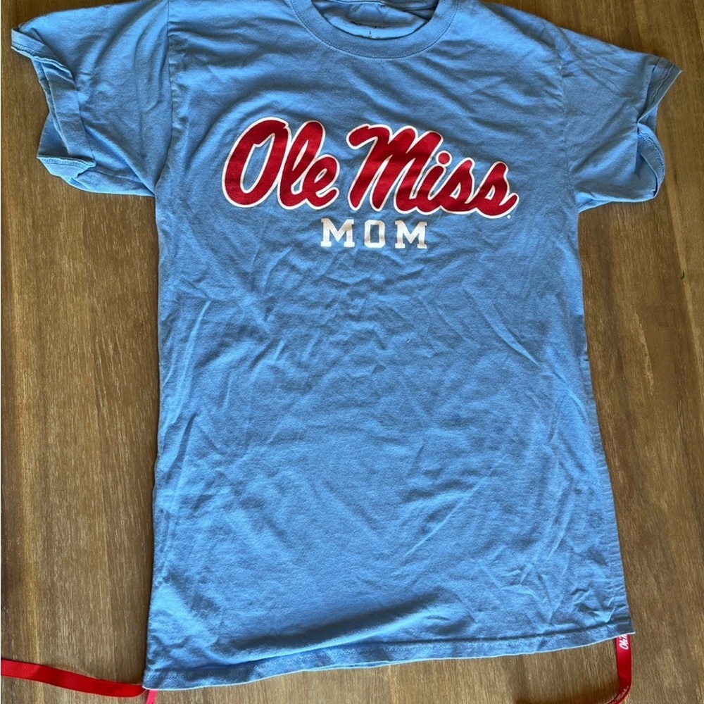 Ole Miss Mom Blue T-Shirt